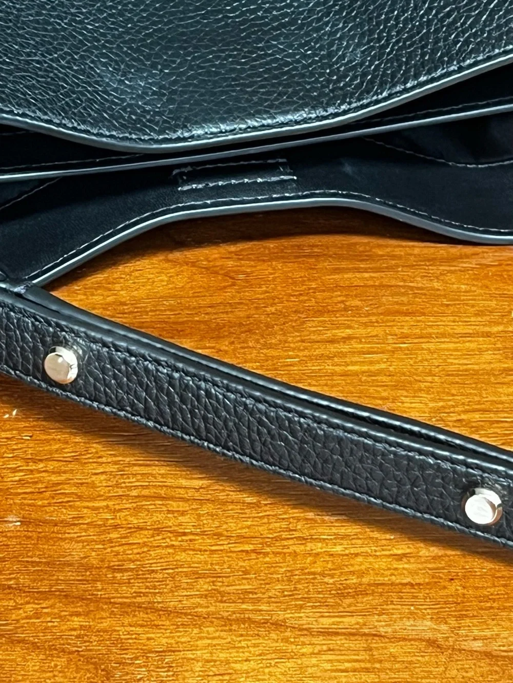 Kate Spade Julia Black Pebbled Leather Bucket Shoulder/Crossbody Purse